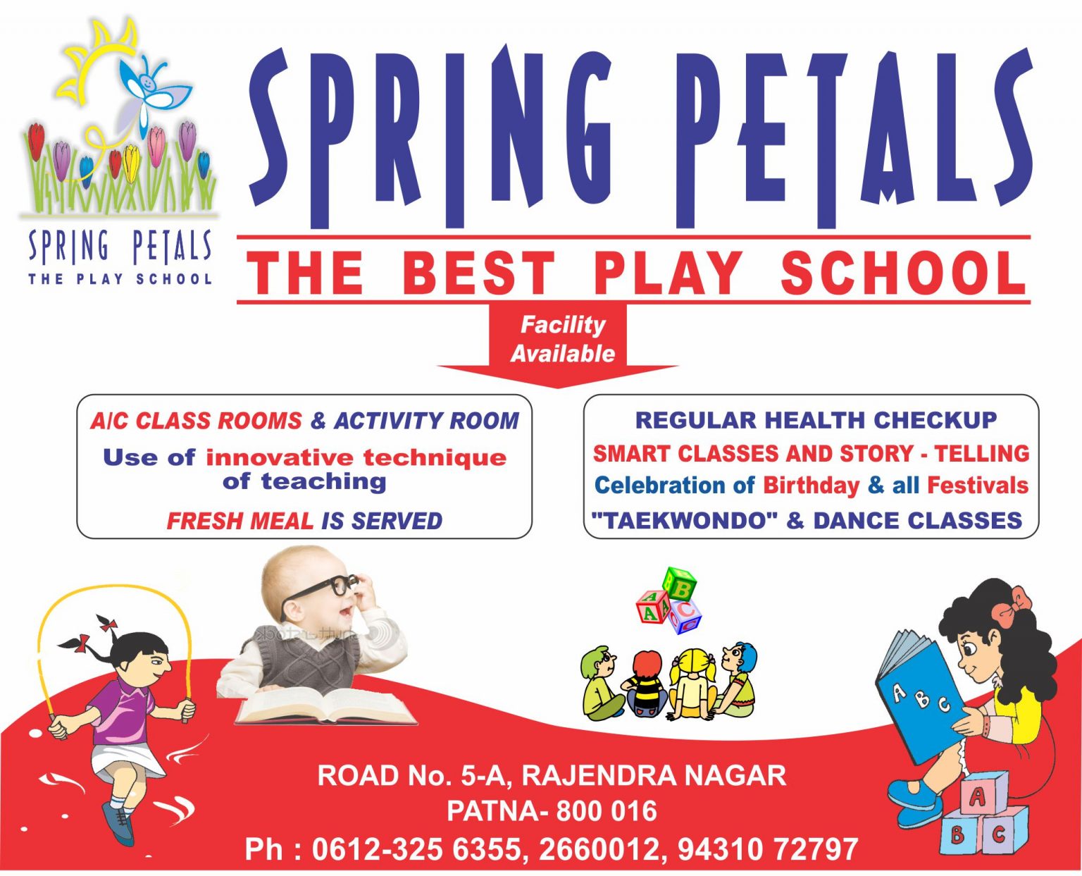 Spring Petals Play School community